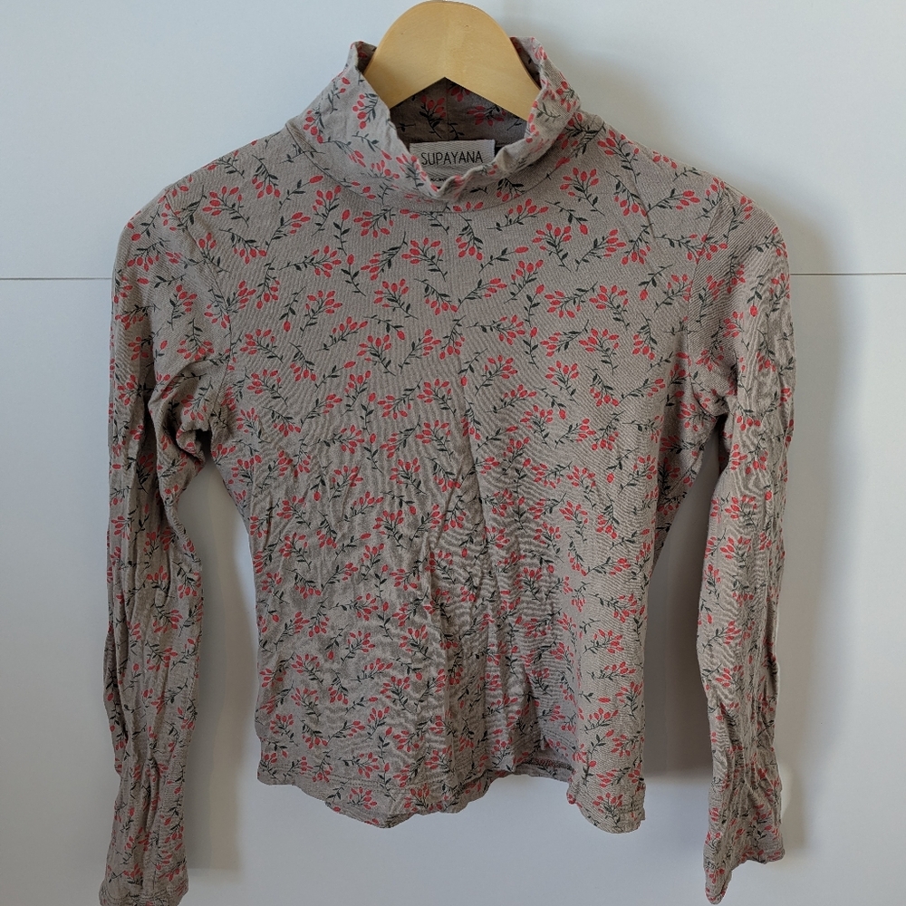 Supayana Flower Turtle Neck, Small